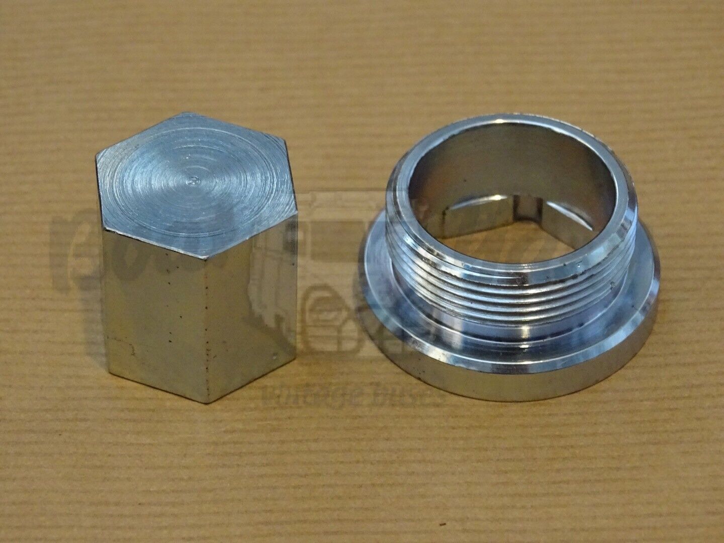 Oil filler neck special nut and tool