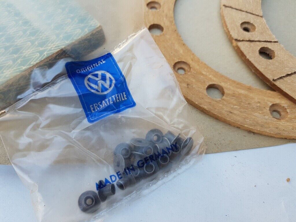 NOS VW 180mm clutch friction pads