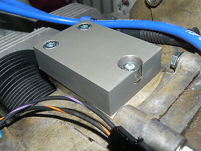 Oil cooler bypass block off cover plate kit