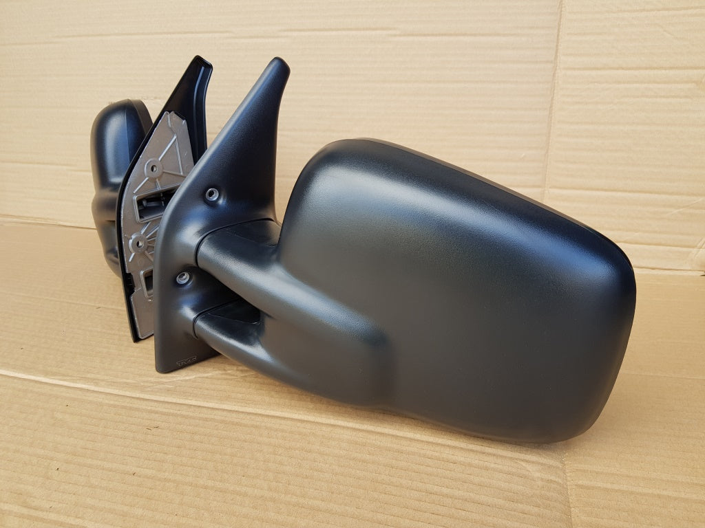 VW T4 Transporter Caravelle Cab Door Wing Mirror Matched Wide Symmetrical Pair