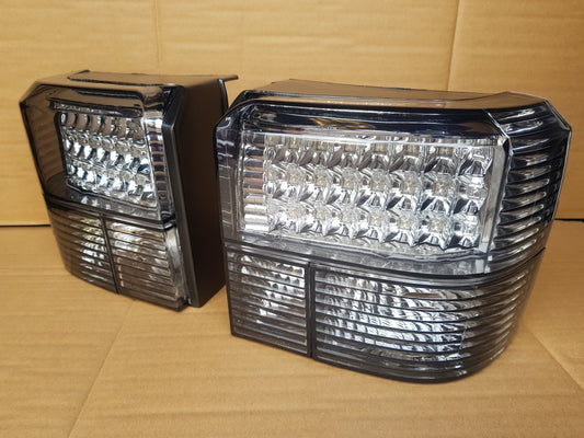 VW T4 Transporter Caravelle Camper LED Back Rear Tail Light Lamp CLEAR SMOKED