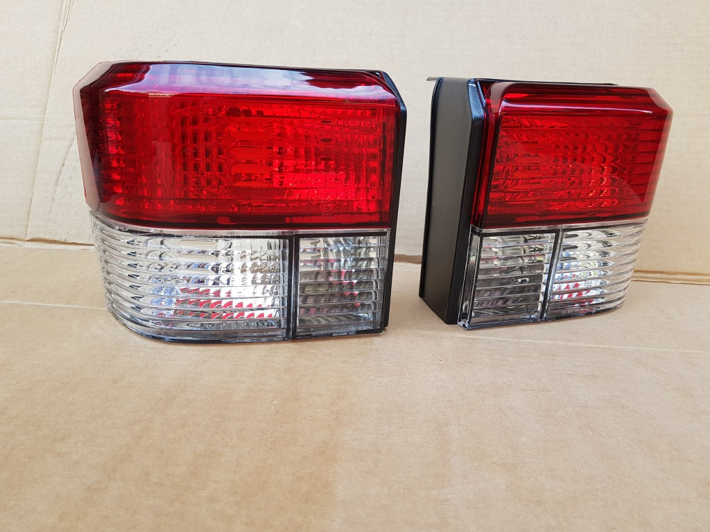 VW T4 Transporter Caravelle Camper Back Rear Tail Light Lamp RED / CLEAR