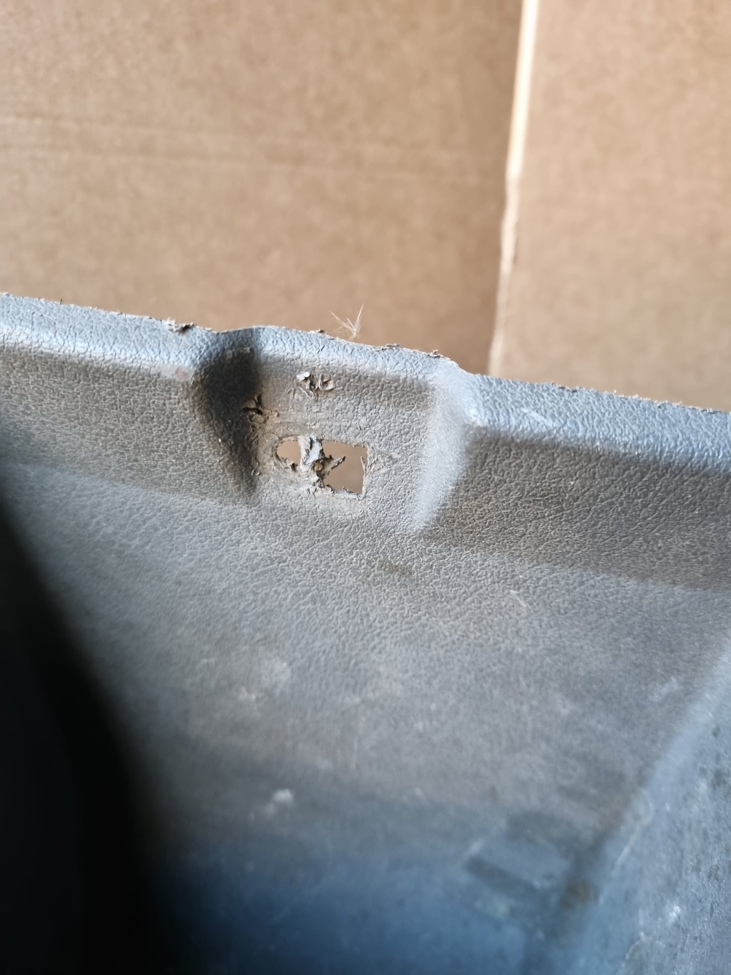 VW VAG Very Early T4 Transporter Van Fusebox Trim Cover Pocket with fuse layout