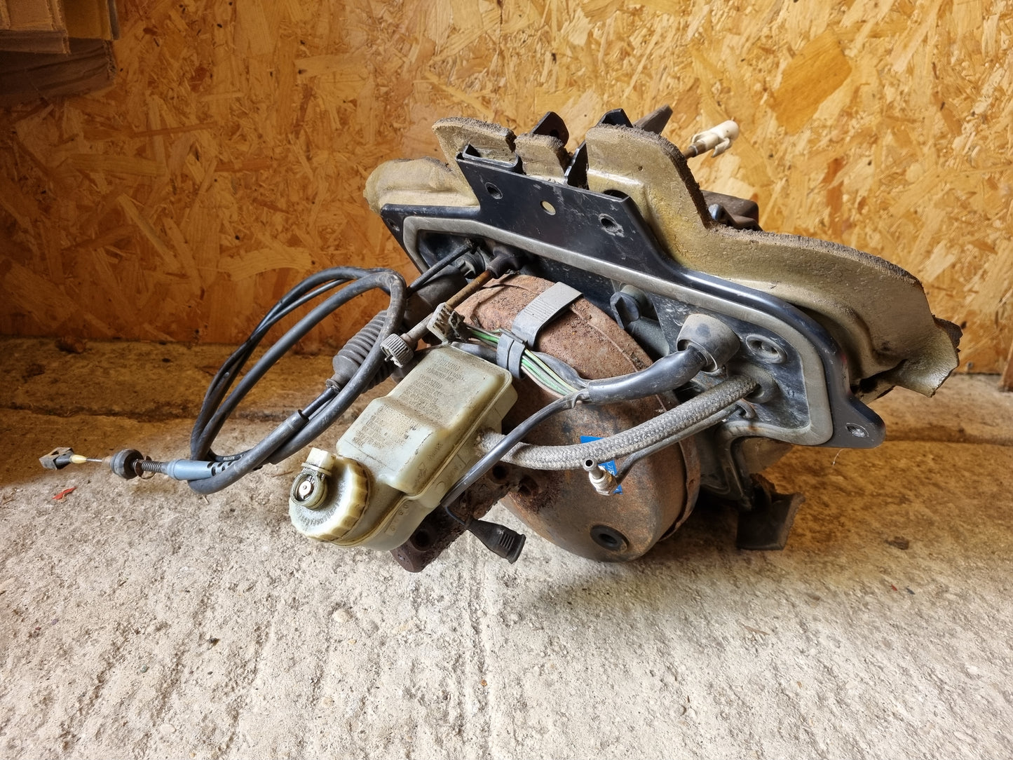 1990 Early VW T4 TRANSPORTER ACCELERATOR THROTTLE CLUTCH BRAKE PEDAL BOX Complete