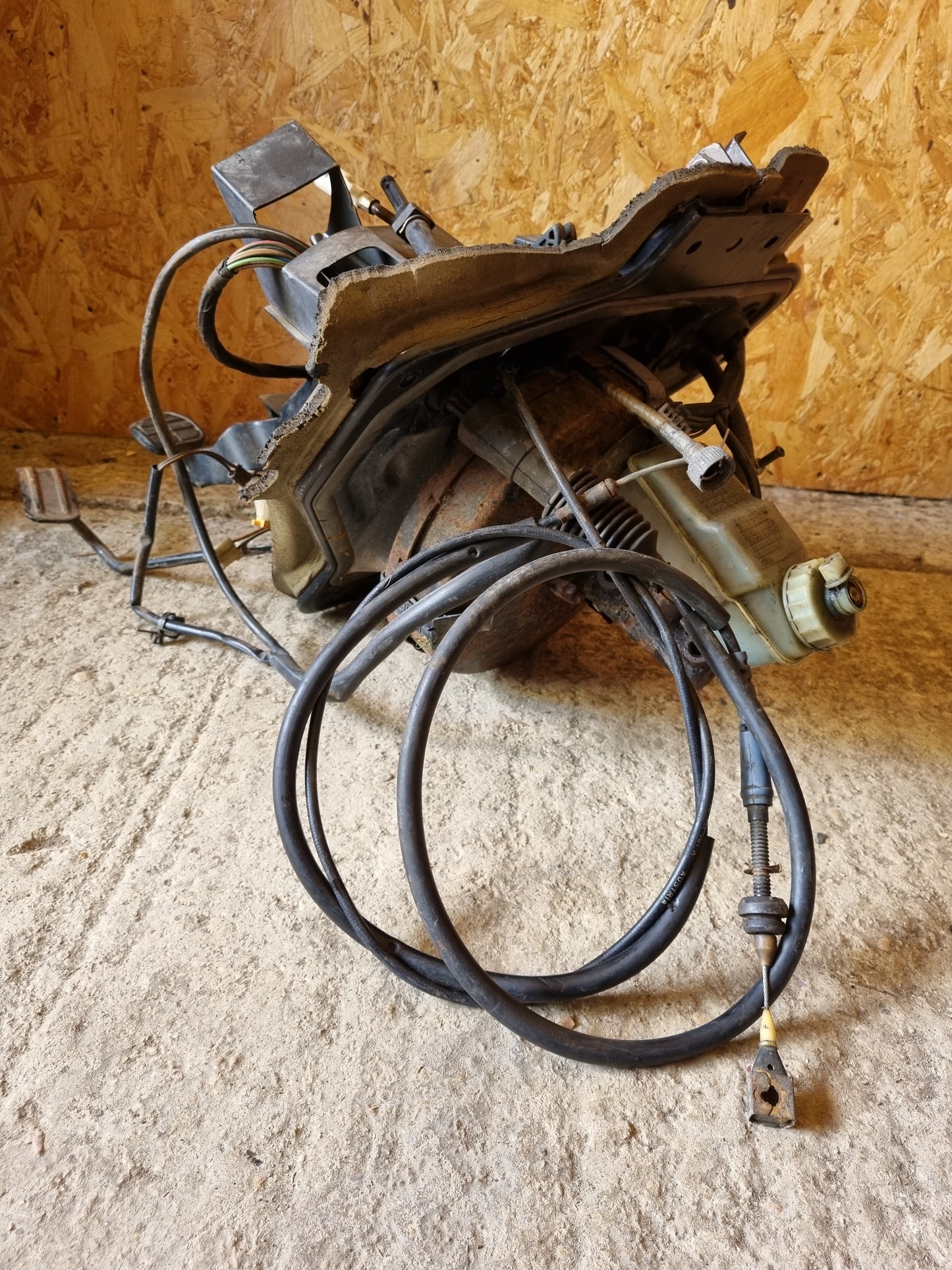 1990 Early VW T4 TRANSPORTER ACCELERATOR THROTTLE CLUTCH BRAKE PEDAL BOX Complete