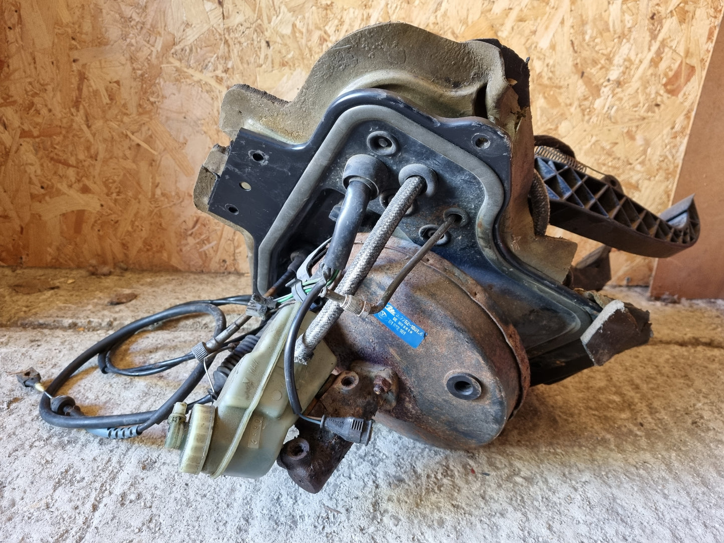1990 Early VW T4 TRANSPORTER ACCELERATOR THROTTLE CLUTCH BRAKE PEDAL BOX Complete