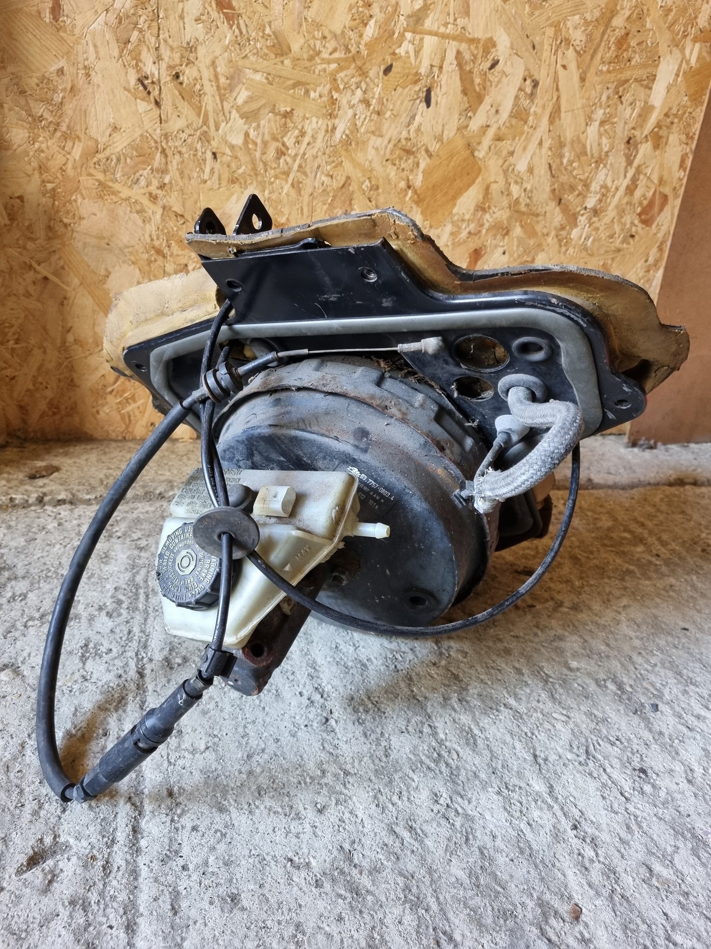 1995 96 VW T4 TRANSPORTER ACCELERATOR THROTTLE CLUTCH BRAKE PEDAL BOX Complete