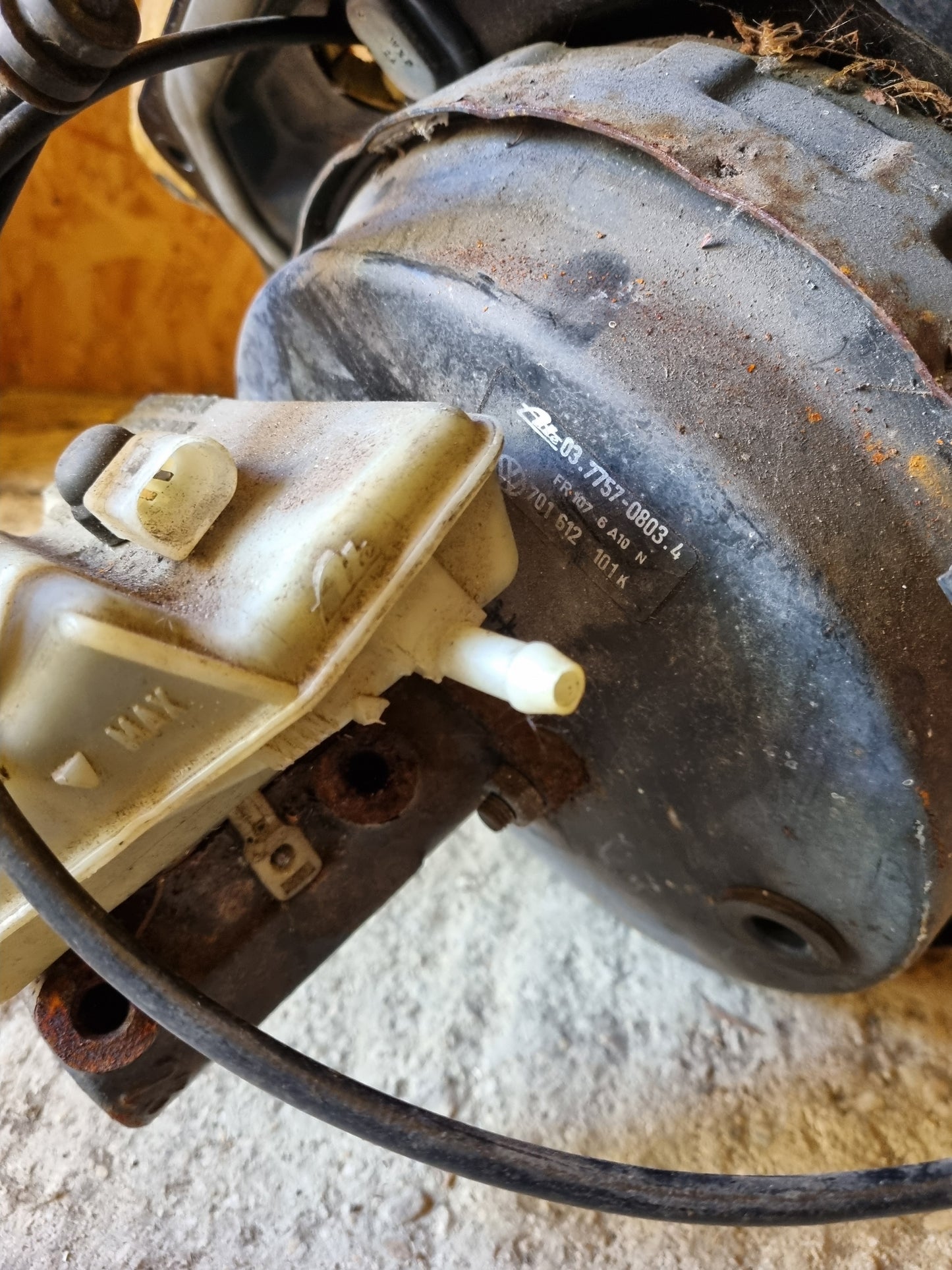 1995 96 VW T4 TRANSPORTER ACCELERATOR THROTTLE CLUTCH BRAKE PEDAL BOX Complete