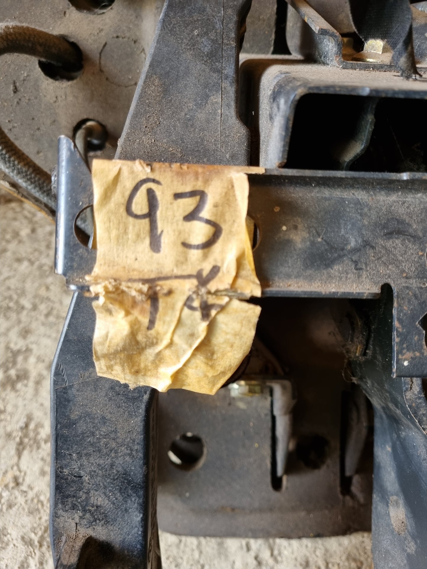1993 Early VW T4 TRANSPORTER ACCELERATOR THROTTLE CLUTCH BRAKE PEDAL BOX Complete