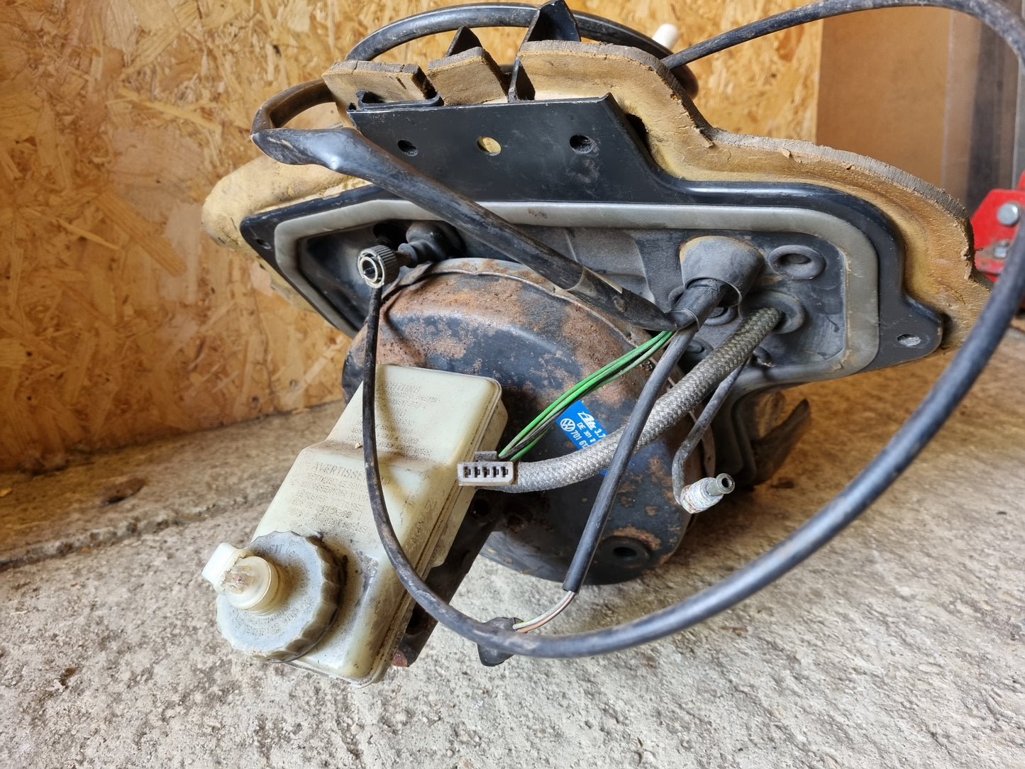 1993 Early VW T4 TRANSPORTER ACCELERATOR THROTTLE CLUTCH BRAKE PEDAL BOX Complete