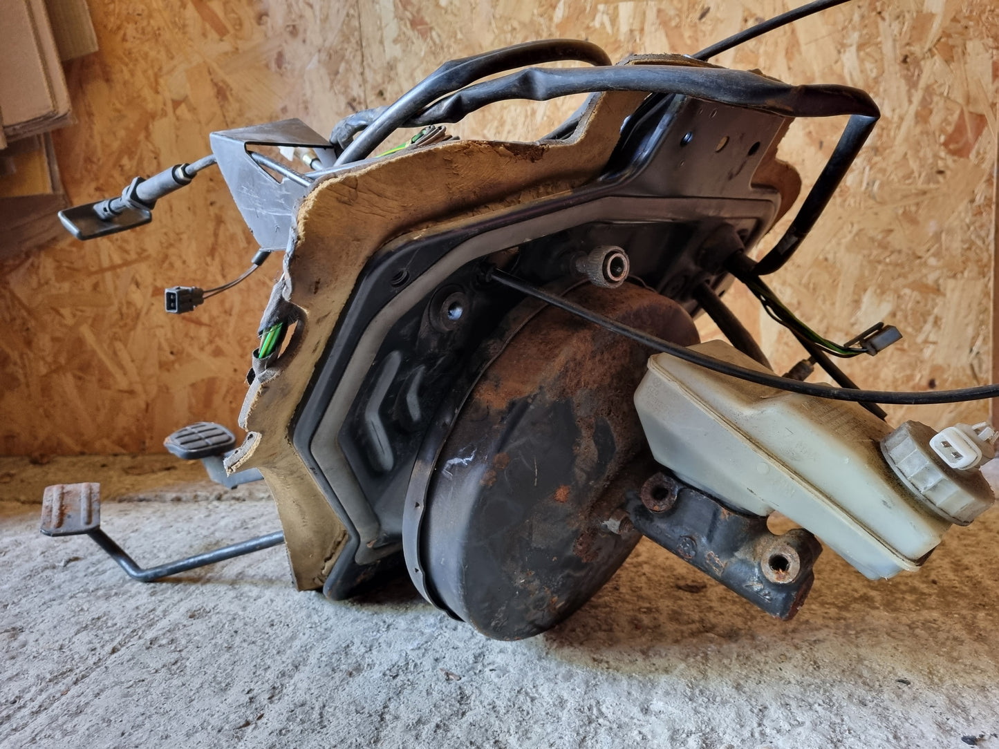1993 Early VW T4 TRANSPORTER ACCELERATOR THROTTLE CLUTCH BRAKE PEDAL BOX Complete