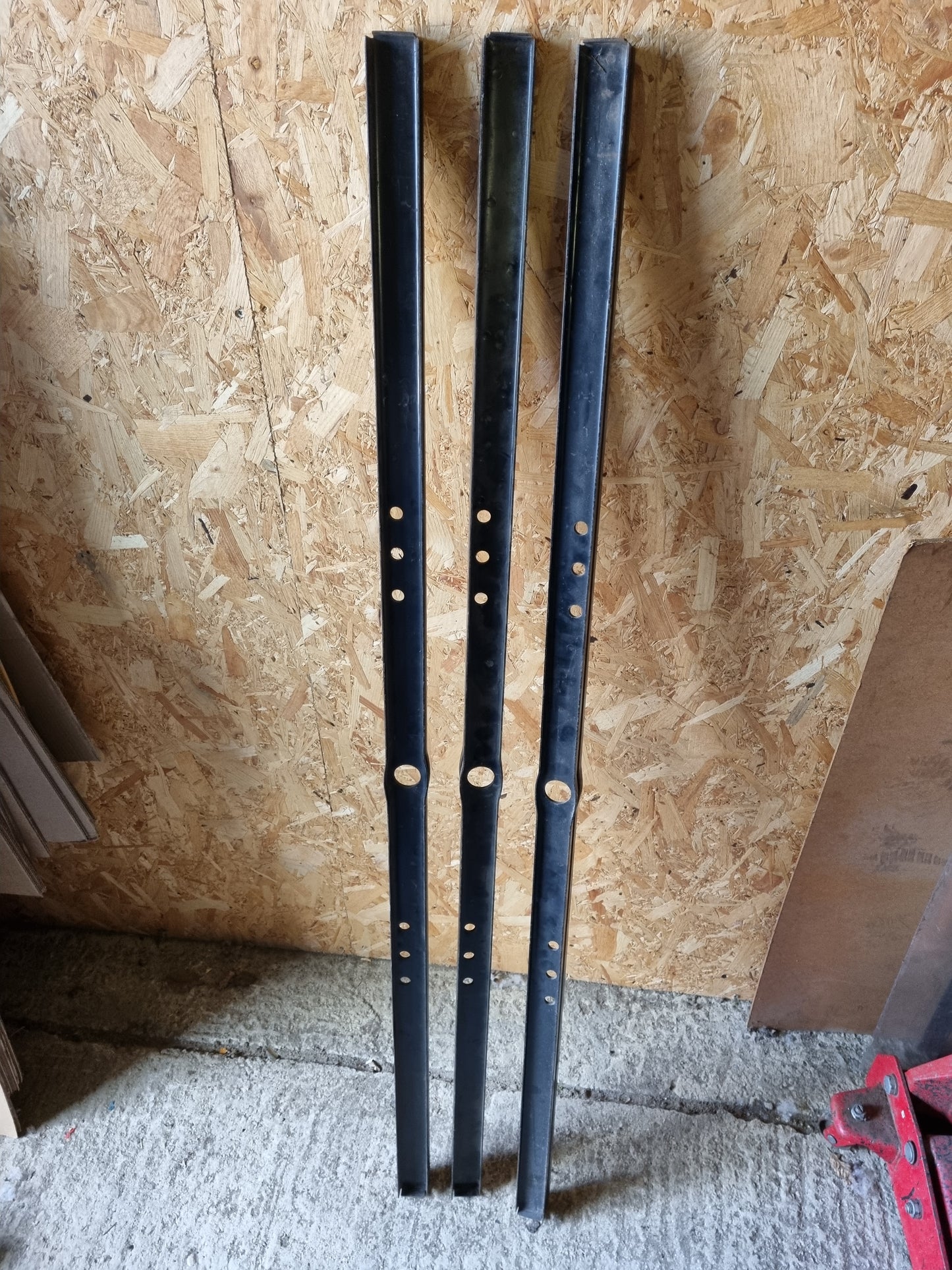 3x NOS VW Type 2 Splitscreen Bay Bus Repair panels Floor support I section beam