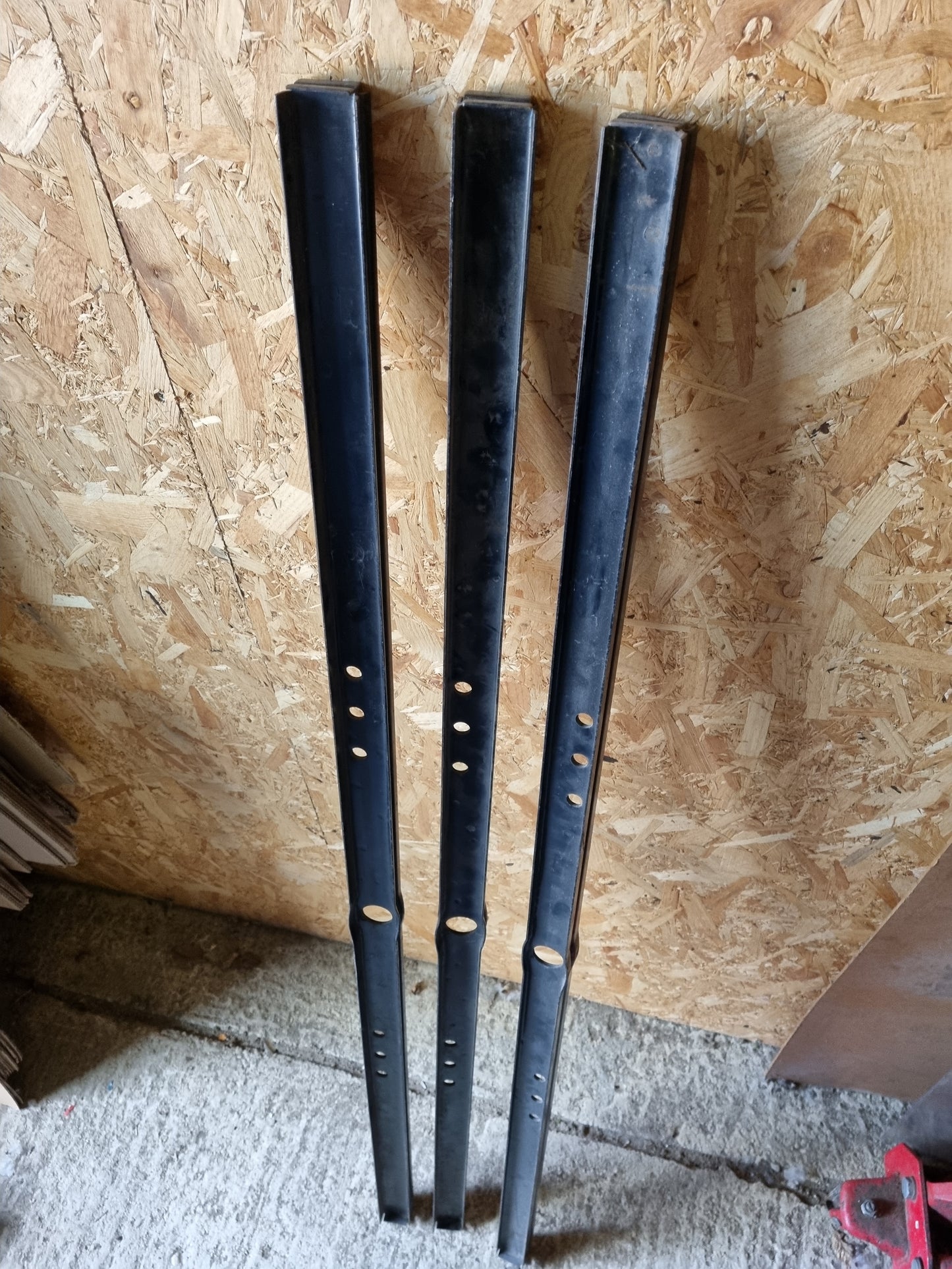 3x NOS VW Type 2 Splitscreen Bay Bus Repair panels Floor support I section beam