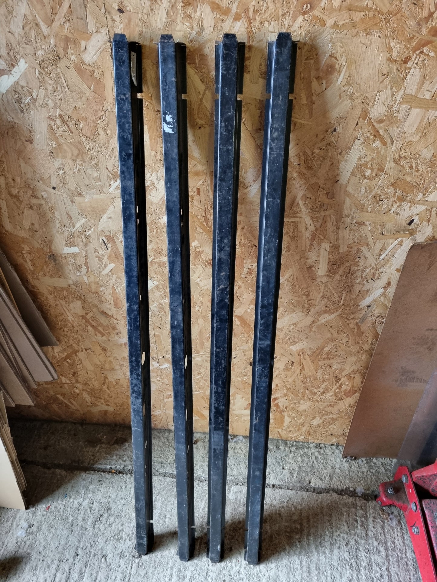4x NOS VW Type 2 Splitscreen Bay Bus Repair panels Floor support Top Hat section