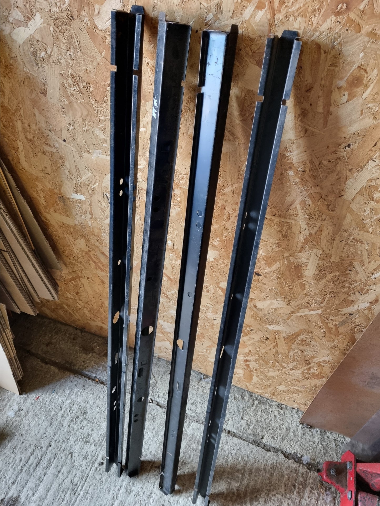 4x NOS VW Type 2 Splitscreen Bay Bus Repair panels Floor support Top Hat section