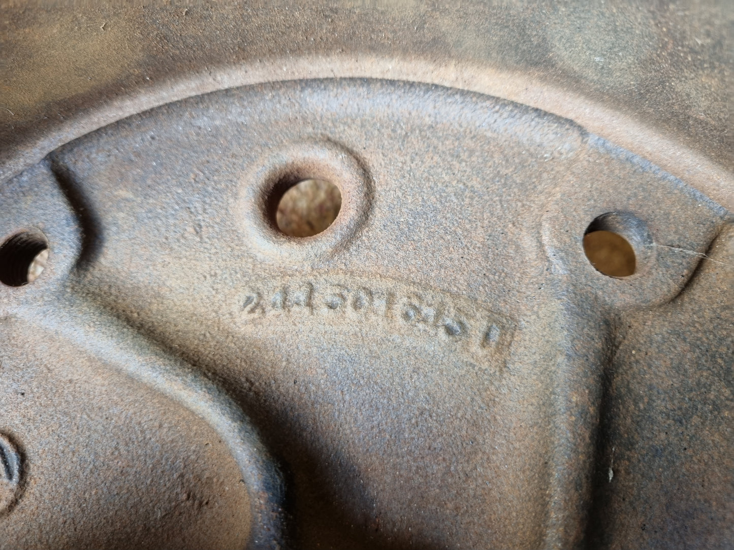 Genuine VW NOS Type 2 T1 Splitscreen Rear Brake drum wide 5x205 - 1963 Only Bus