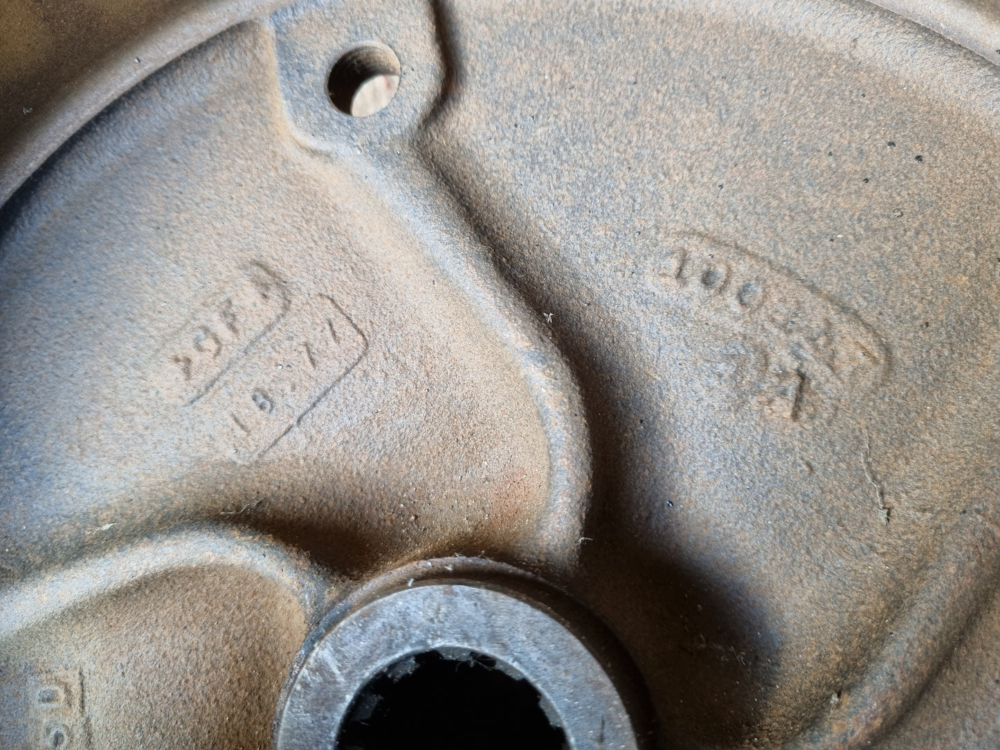 Genuine VW NOS Type 2 T1 Splitscreen Rear Brake drum wide 5x205 - 1963 Only Bus