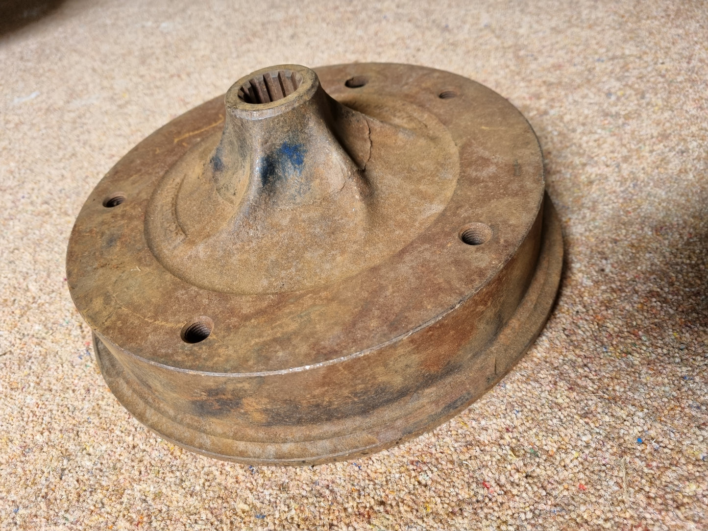 Genuine VW NOS Type 2 T1 Early Split Bus Rear Brake drum wide 5x205 Trekker 181