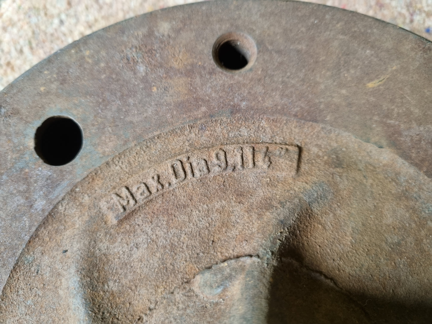 Genuine VW NOS Type 2 T1 Early Split Bus Rear Brake drum wide 5x205 Trekker 181
