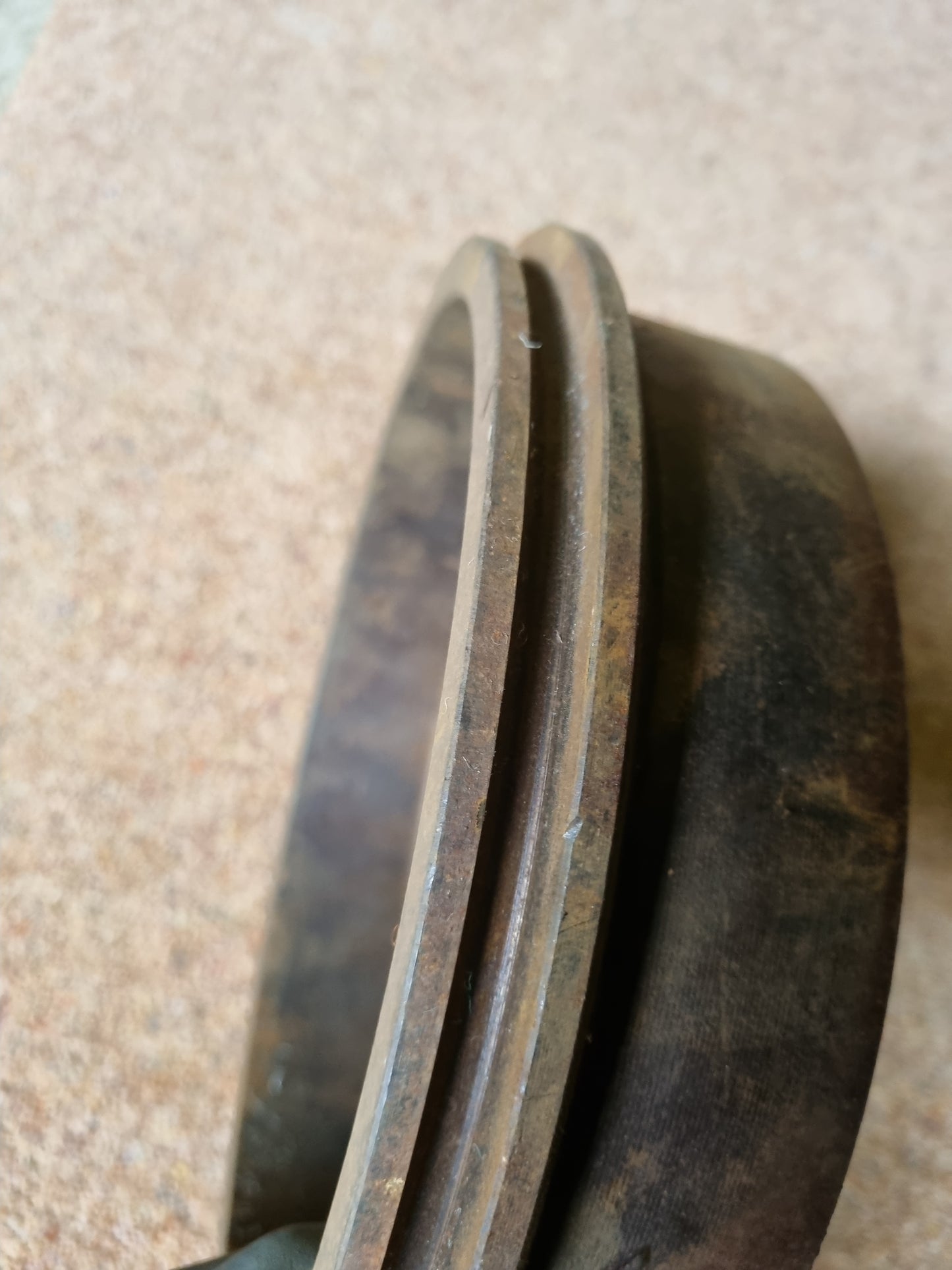 Genuine VW NOS Type 2 T1 Early Split Bus Rear Brake drum wide 5x205 Trekker 181