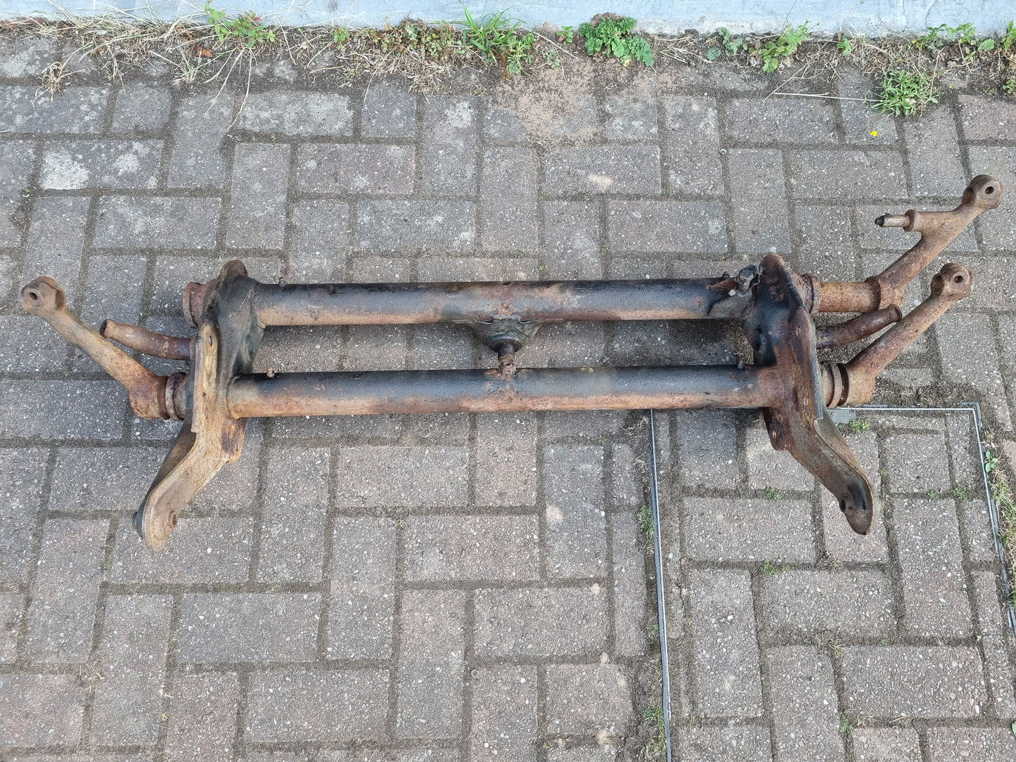 Vw Type 2 splitscreen bus camper van front axle beam + leaves + trailing arms