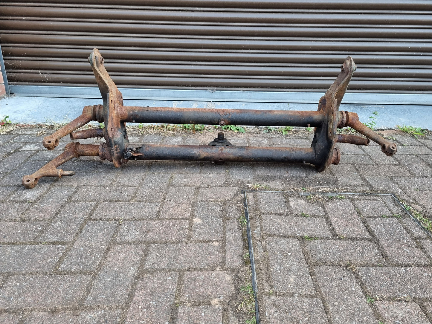 Vw Type 2 splitscreen bus camper van front axle beam + leaves + trailing arms