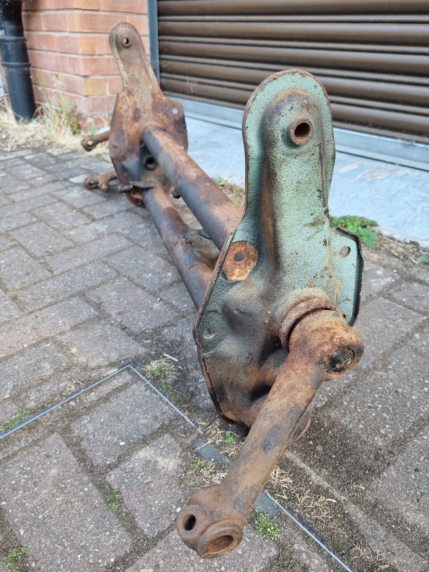 Vw Type 2 splitscreen bus camper van front axle beam + leaves + trailing arms