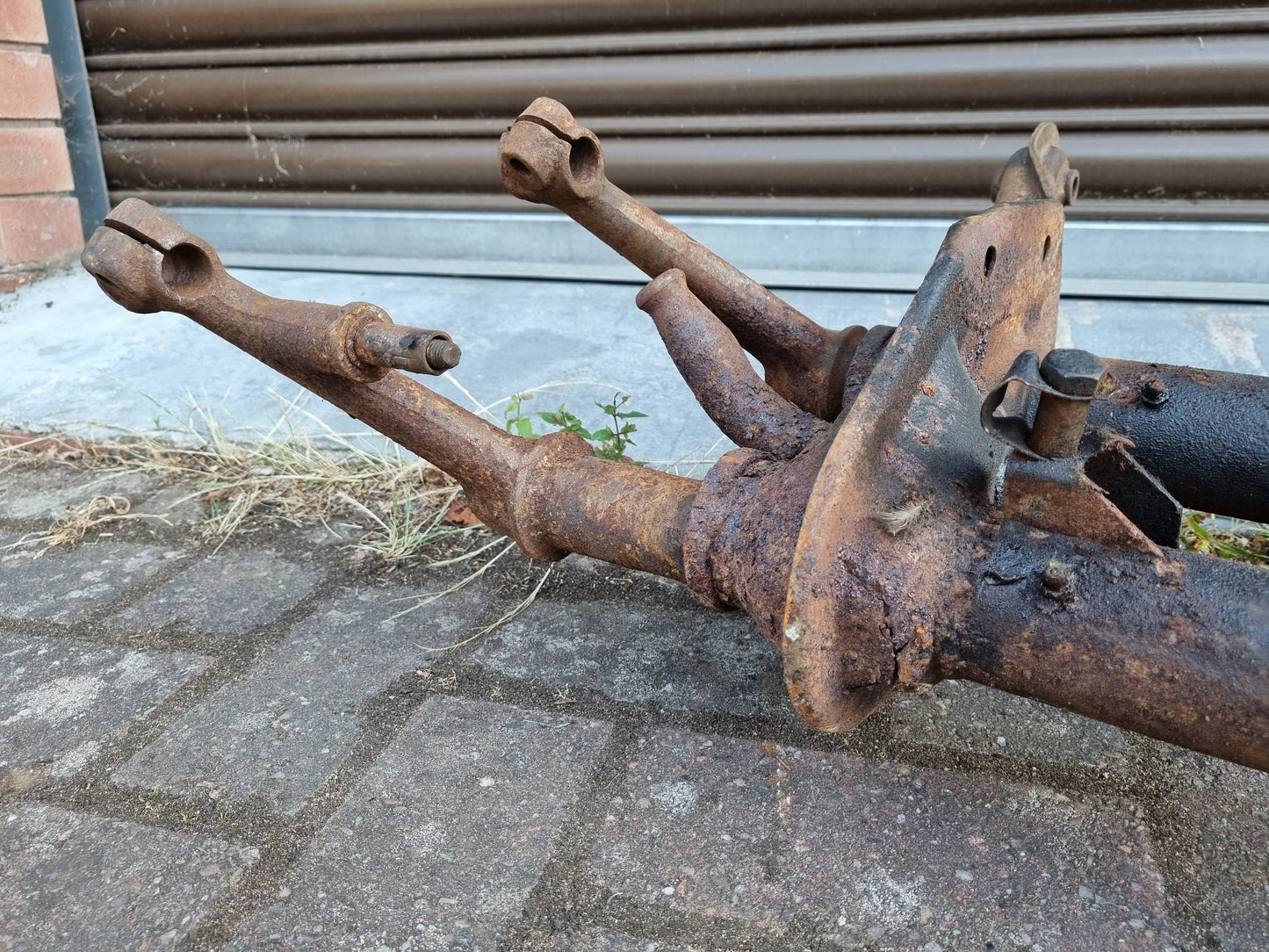 Vw Type 2 splitscreen bus camper van front axle beam + leaves + trailing arms