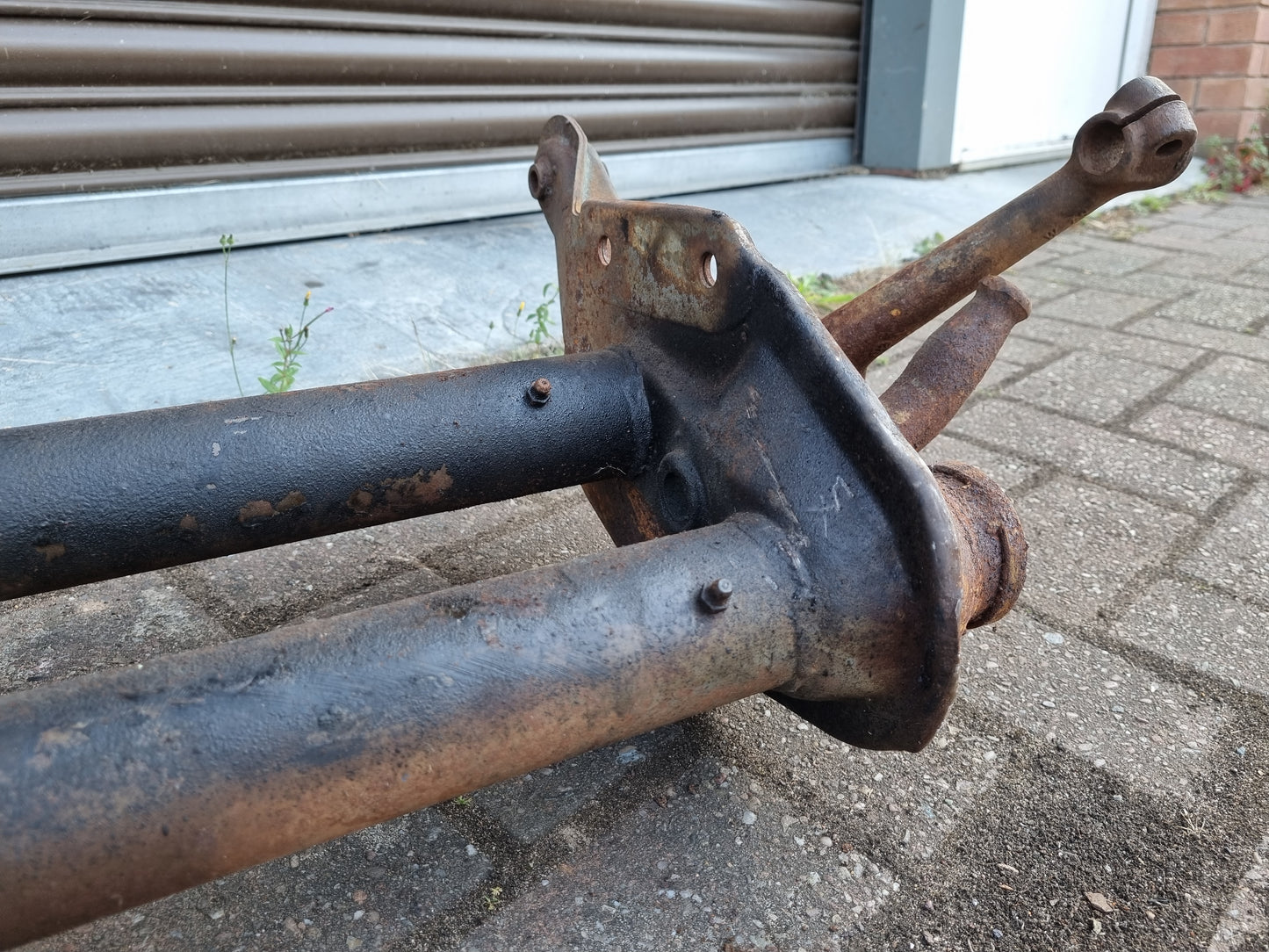 Vw Type 2 splitscreen bus camper van front axle beam + leaves + trailing arms