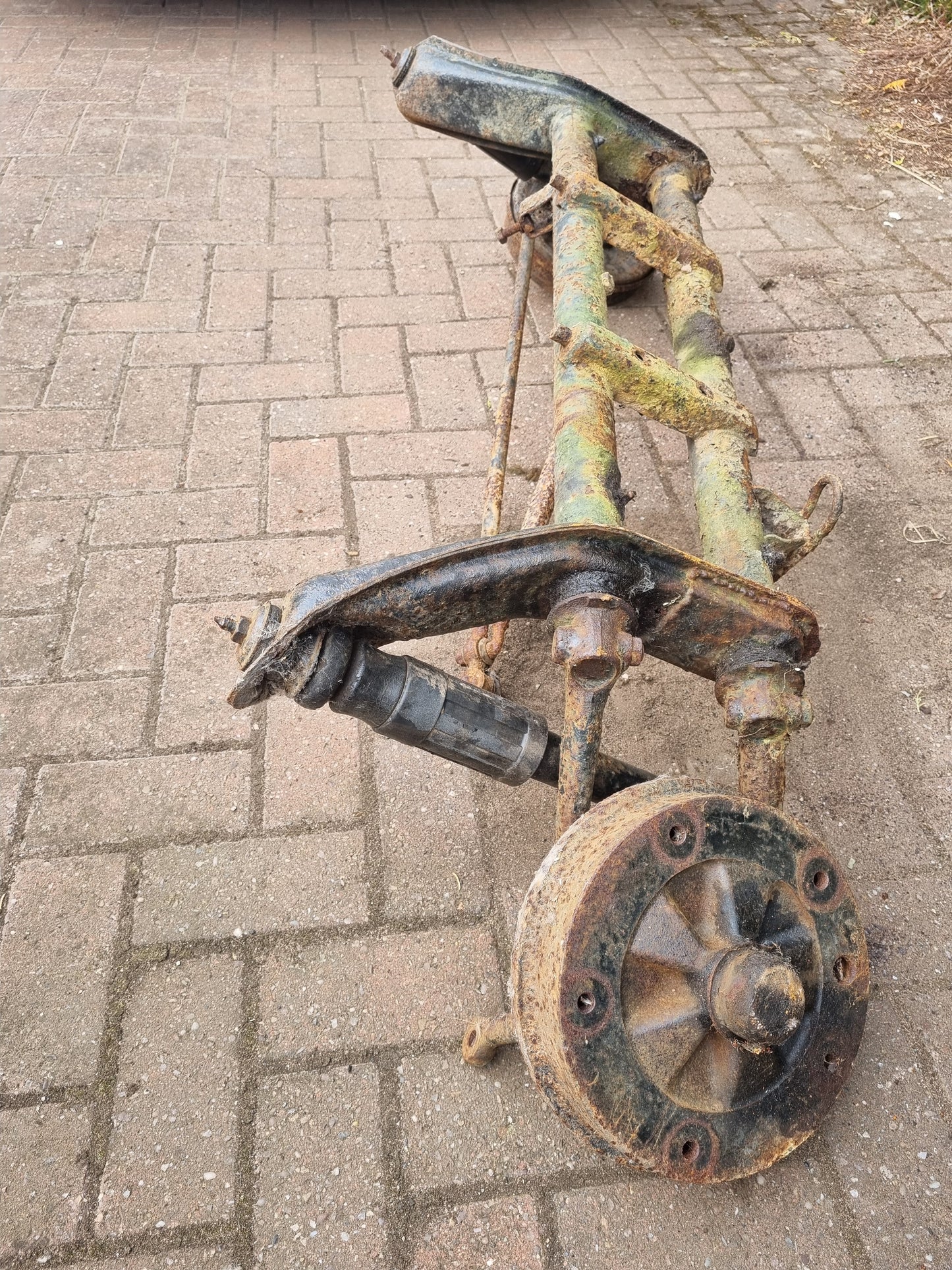 VW wide five 205x5 brake upgrade front rear axle complete 65-67 Bug beam gearbox