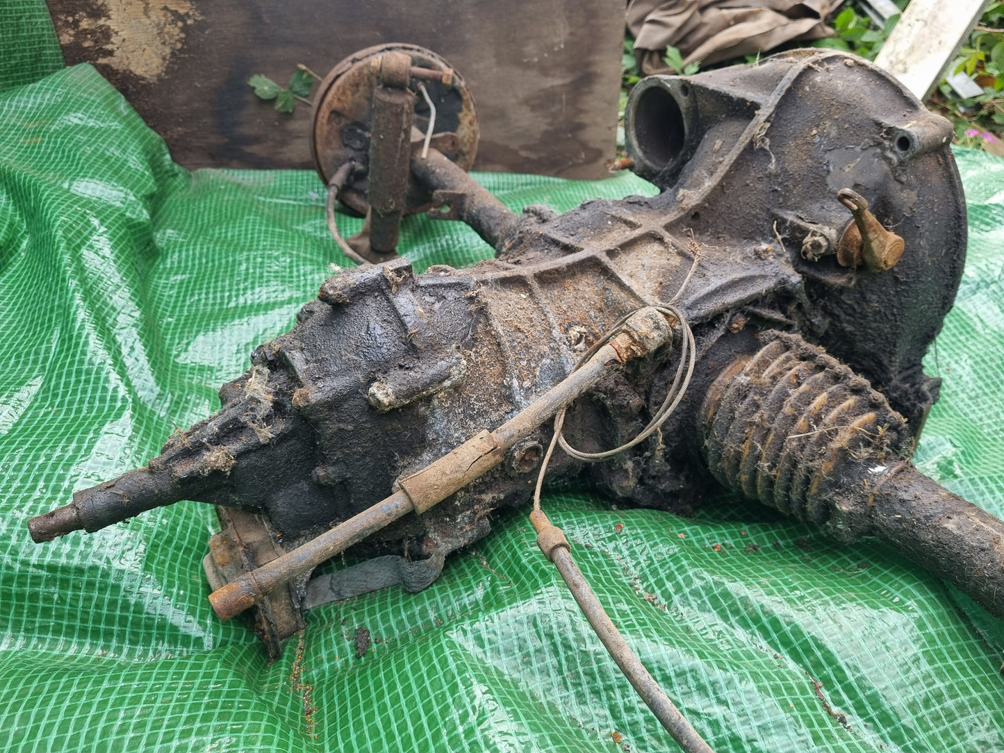 VW wide five 205x5 brake upgrade front rear axle complete 65-67 Bug beam gearbox