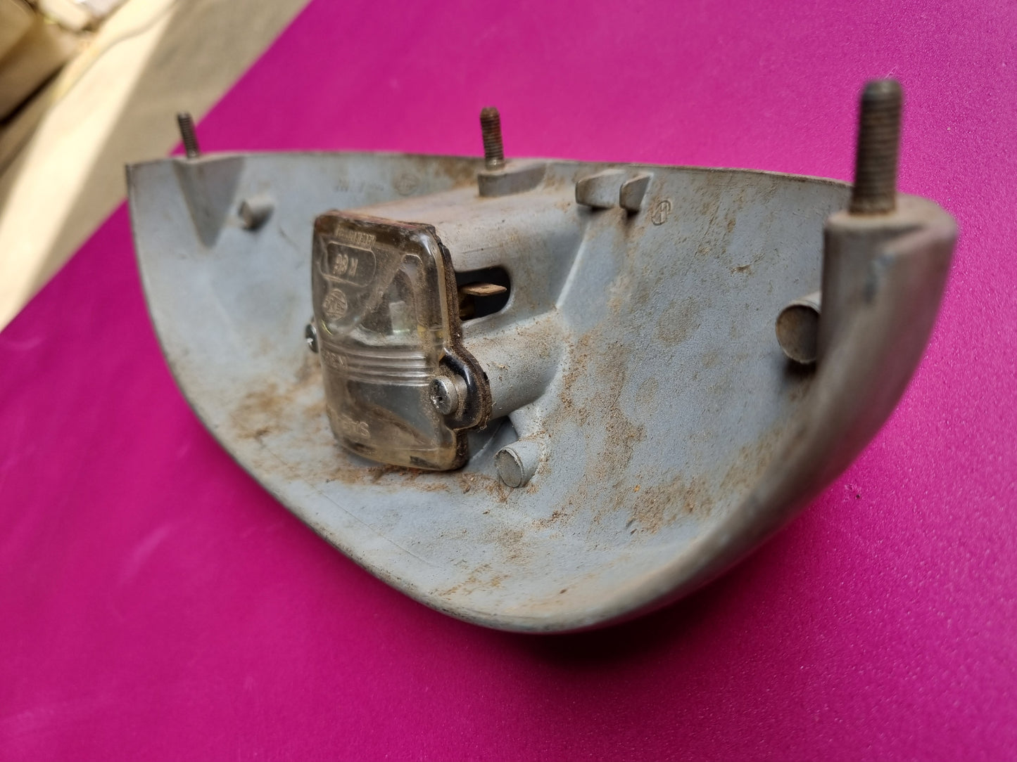 NOS Hella 1963 - 1967 Type 1 Beetle Number plate Light