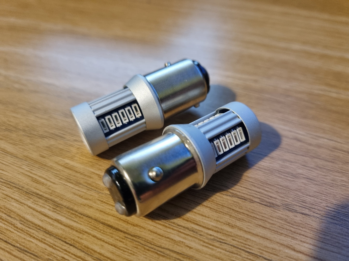 VW Volkswagen LED rear light bulbs - stop and tail lights - PAIR - Proper RED Output