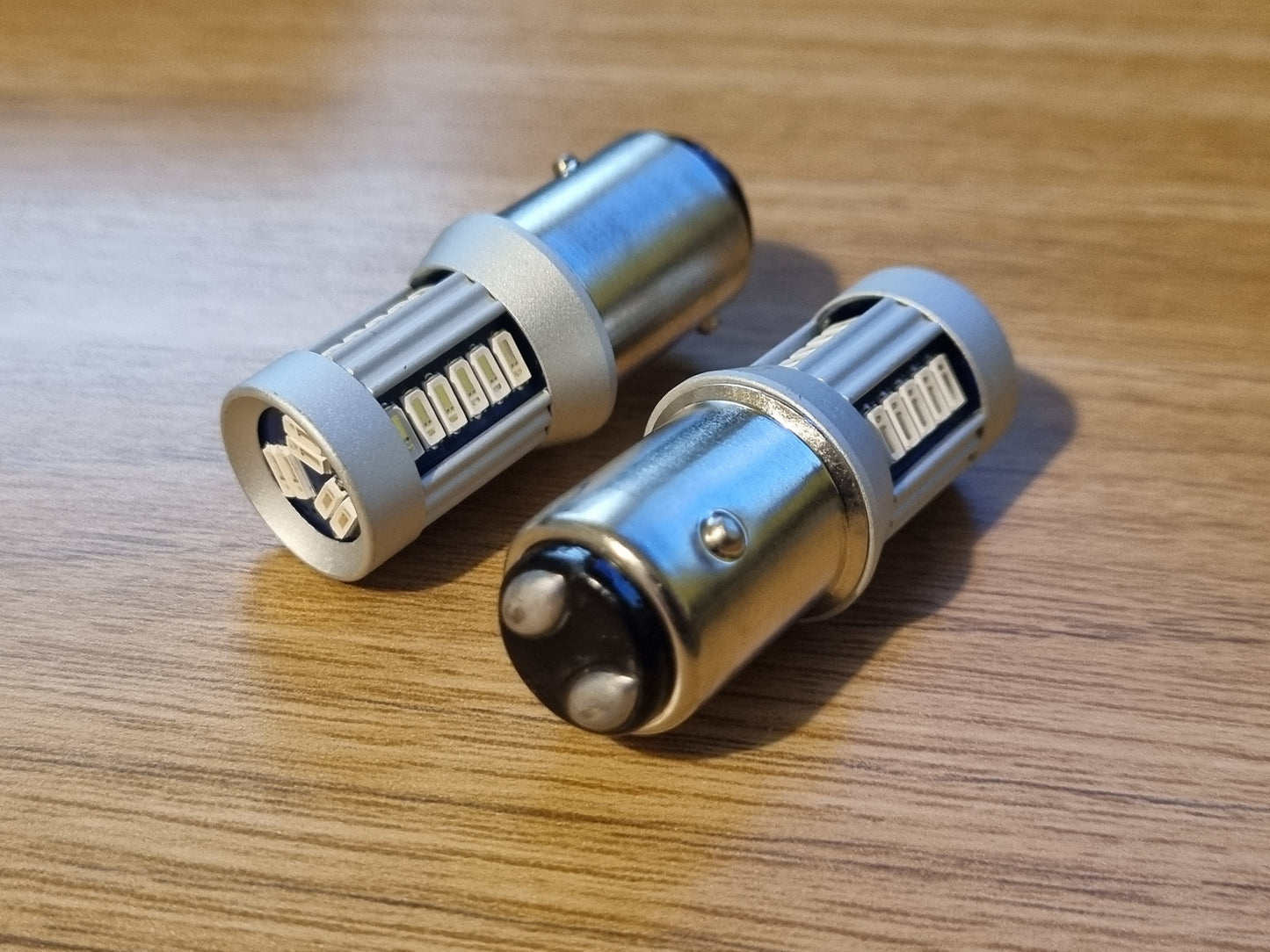 VW Volkswagen LED rear light bulbs - stop and tail lights - PAIR - Proper RED Output