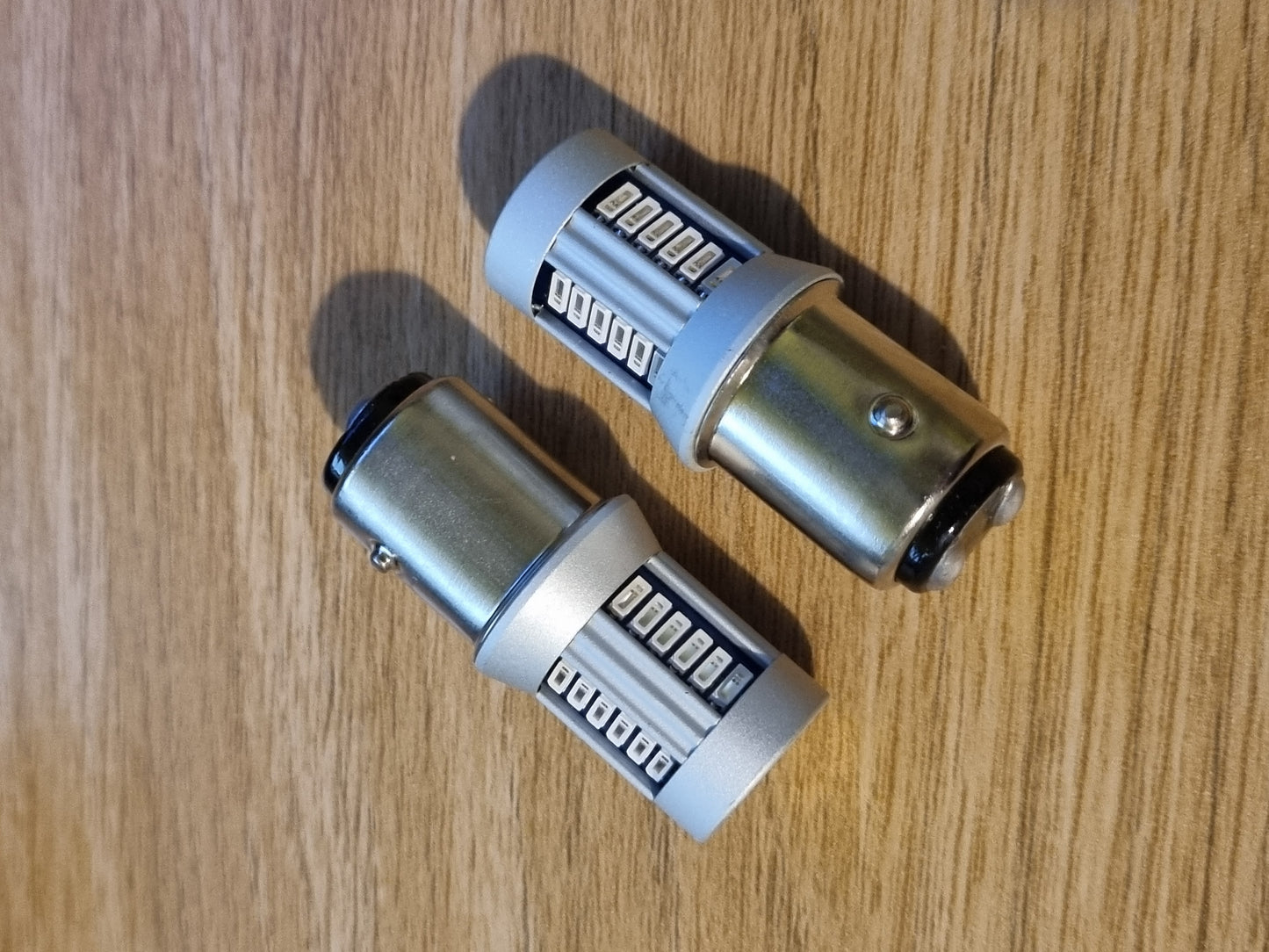 VW Volkswagen LED rear light bulbs - stop and tail lights - PAIR - Proper RED Output