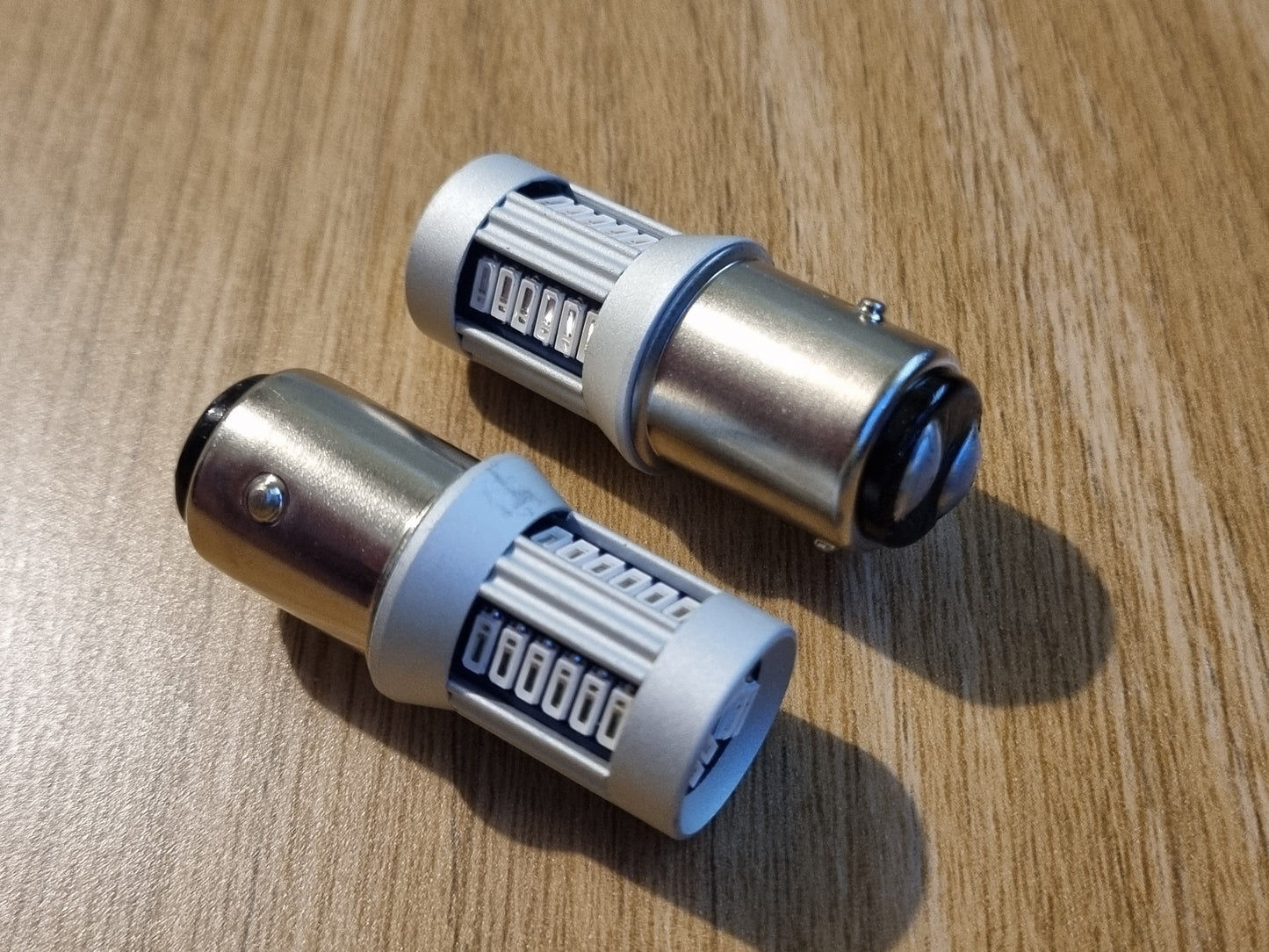 VW Volkswagen LED rear light bulbs - stop and tail lights - PAIR - Proper RED Output