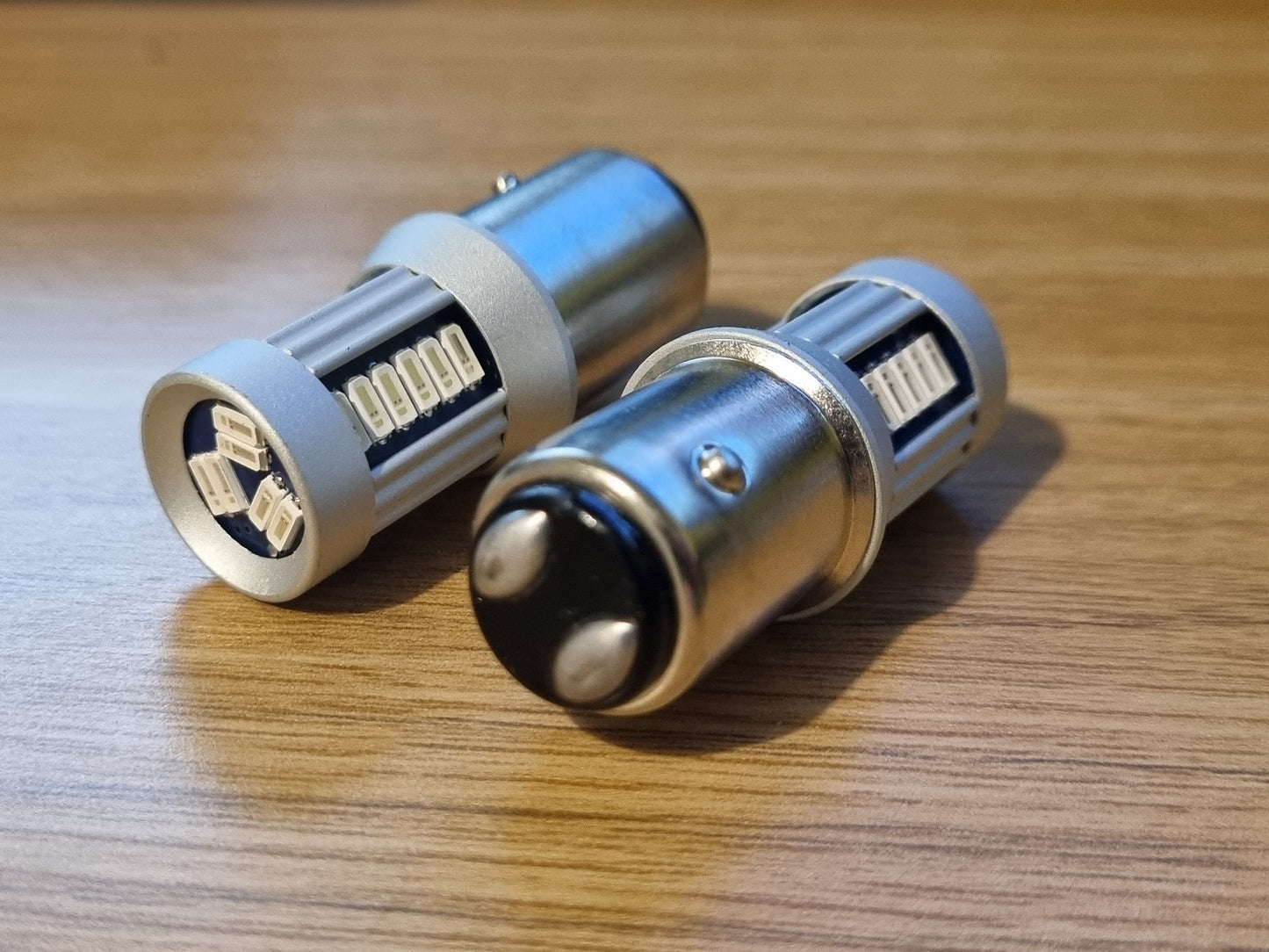 VW Volkswagen LED rear light bulbs - stop and tail lights - PAIR - Proper RED Output