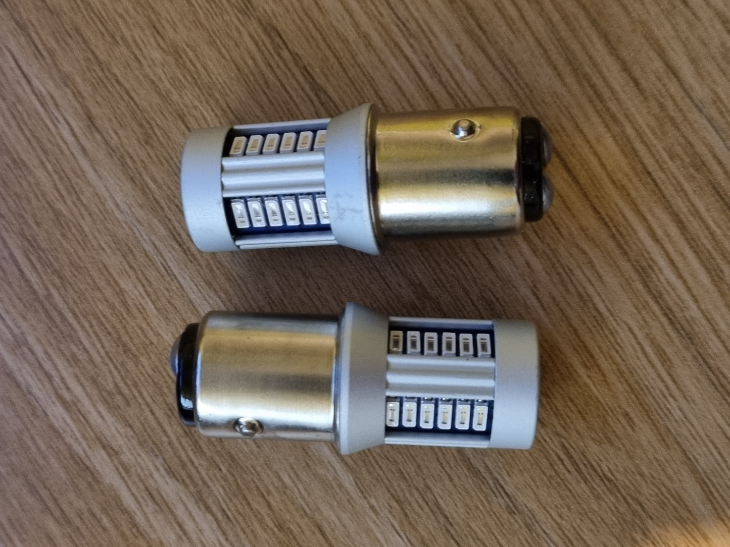 VW Volkswagen LED rear light bulbs - stop and tail lights - PAIR - Proper RED Output