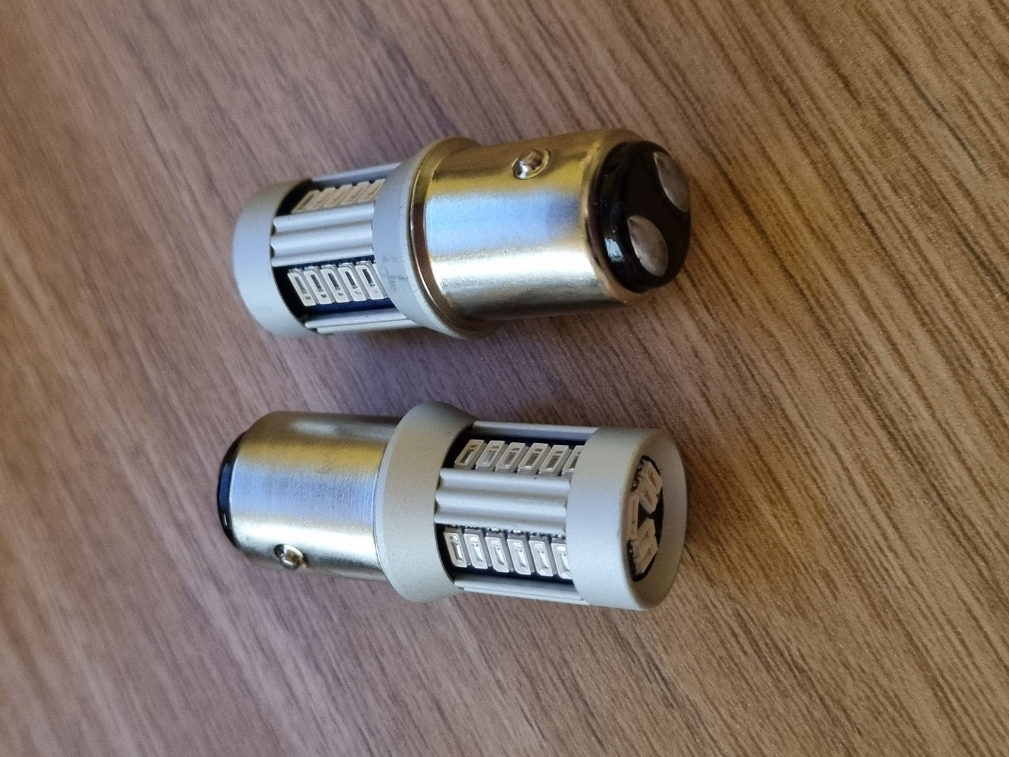 VW Volkswagen LED rear light bulbs - stop and tail lights - PAIR - Proper RED Output