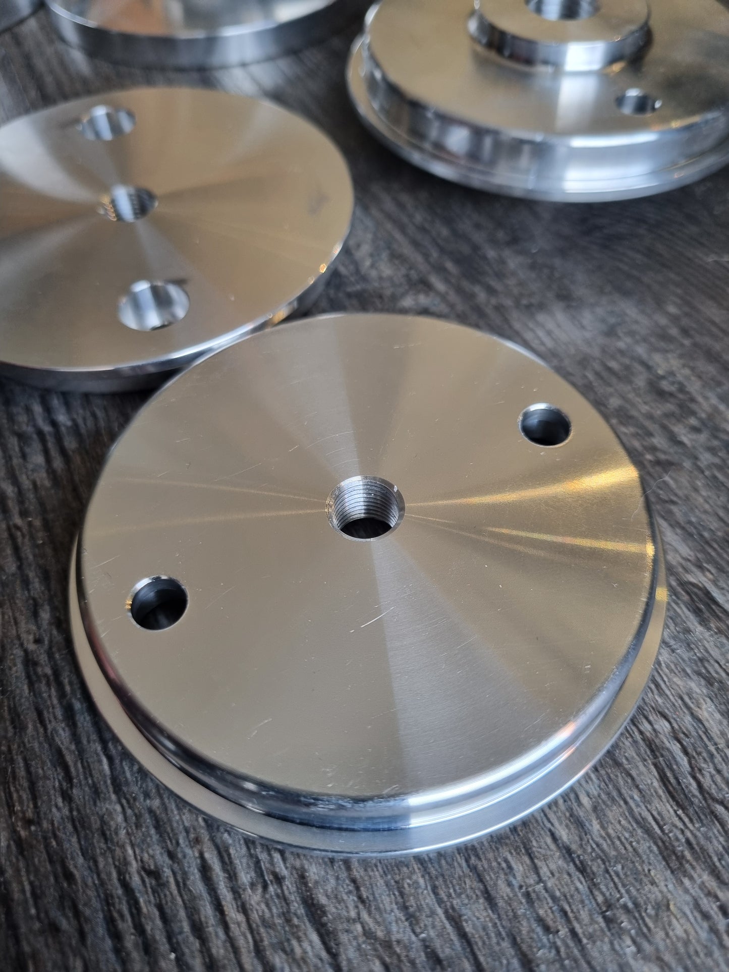 VW Porsche Type 4 sump plate for M10 oil temperature sender