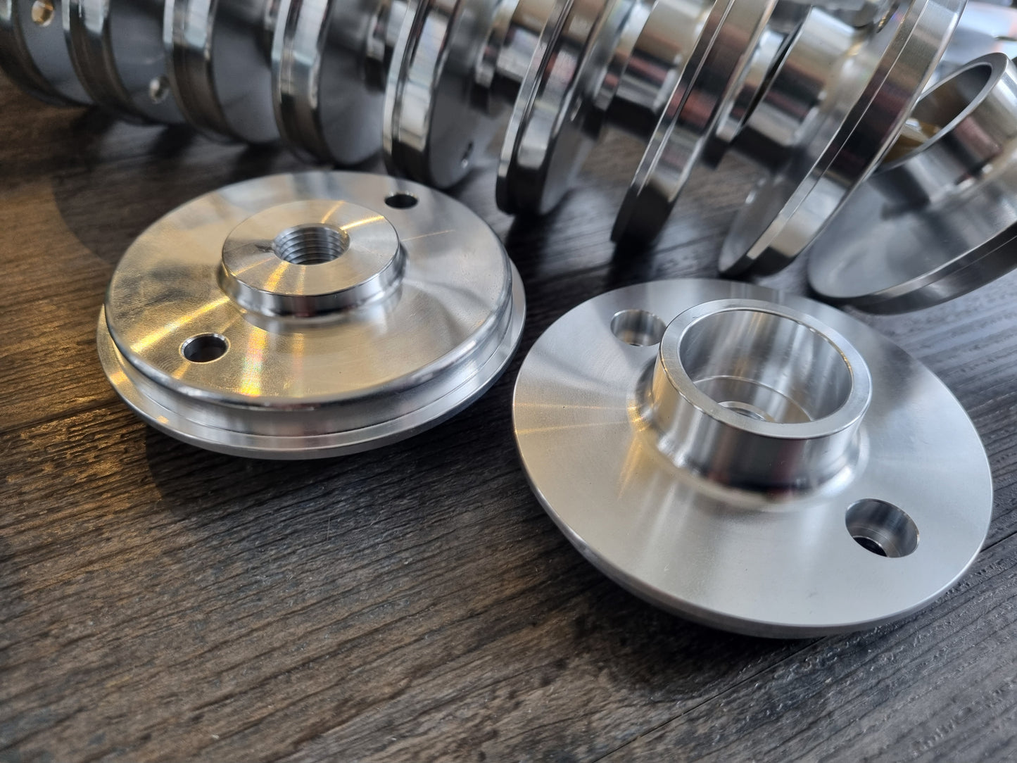 VW Porsche Type 4 sump plate for M14 oil temperature sender