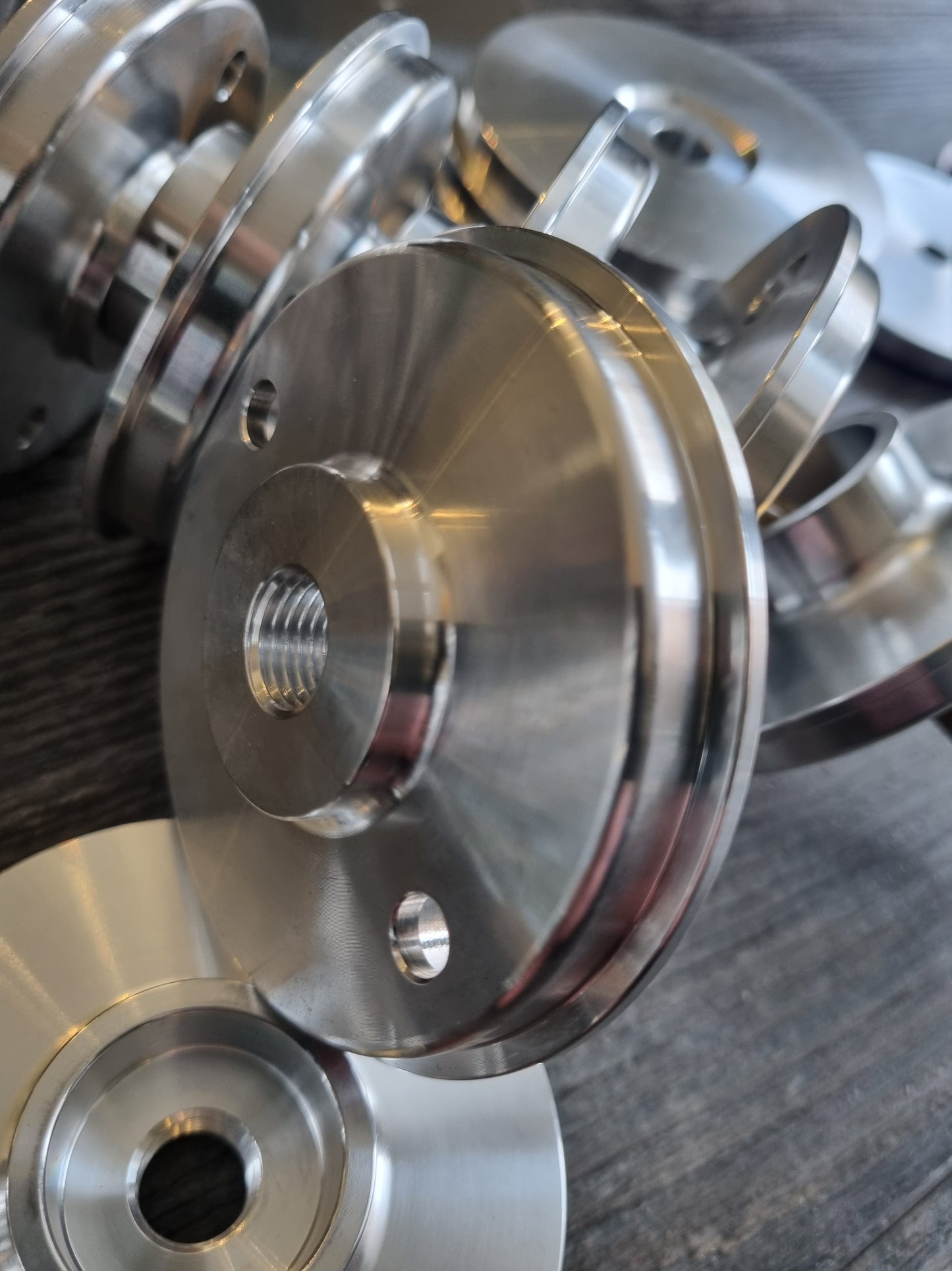 VW Porsche Type 4 sump plate for M14 oil temperature sender