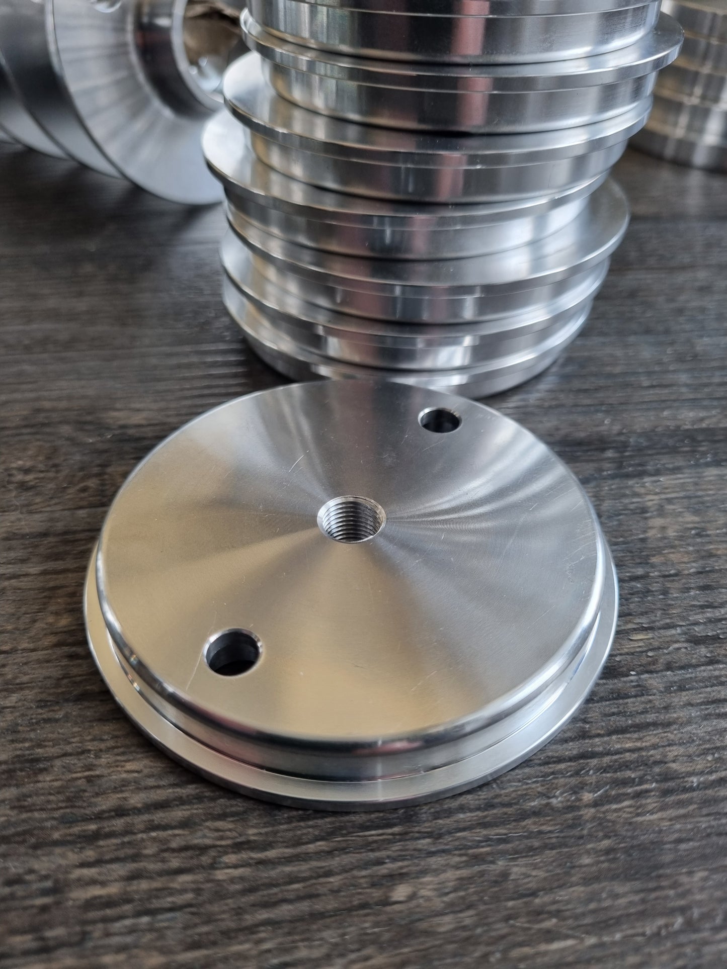 VW Porsche Type 4 sump plate for M10 oil temperature sender