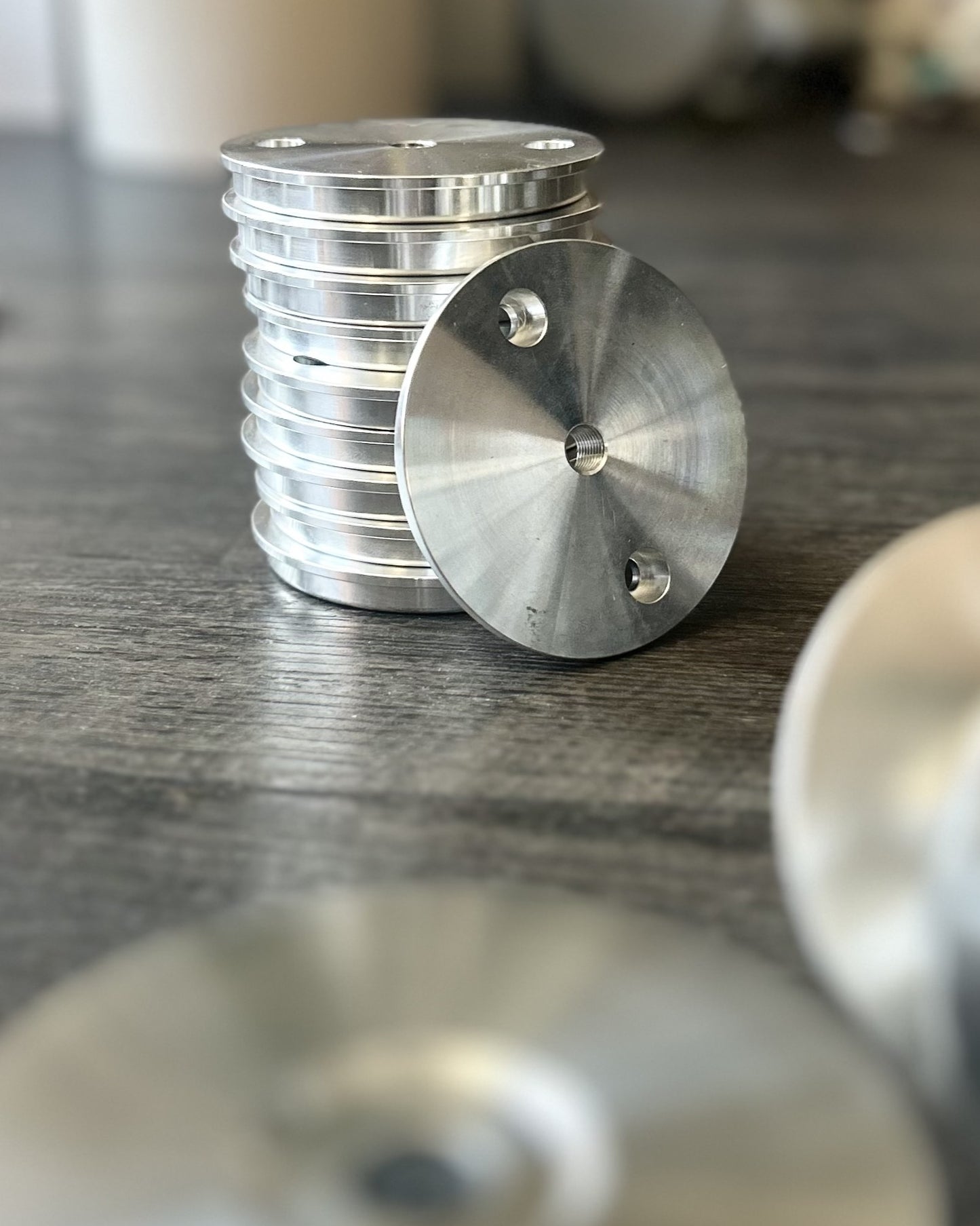 VW Porsche Type 4 sump plate for M10 oil temperature sender