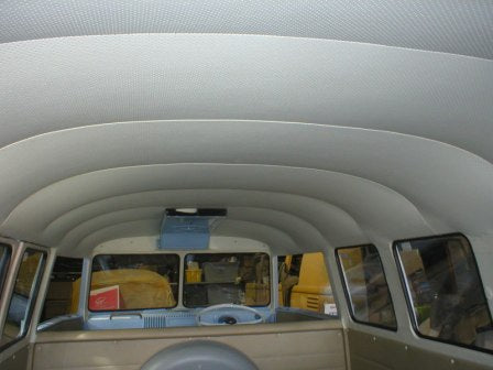 VW Type 2 T1 Splitscreen Camper van bus Kombi bulli Perforated Vinyl Headliner