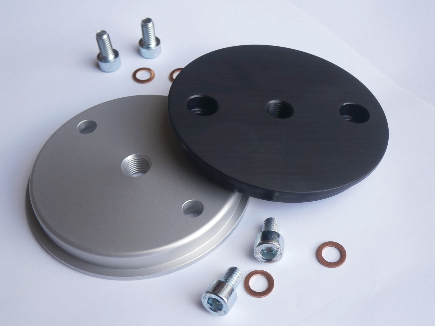 VW Porsche Type 4 sump plate for M10 oil temperature sender