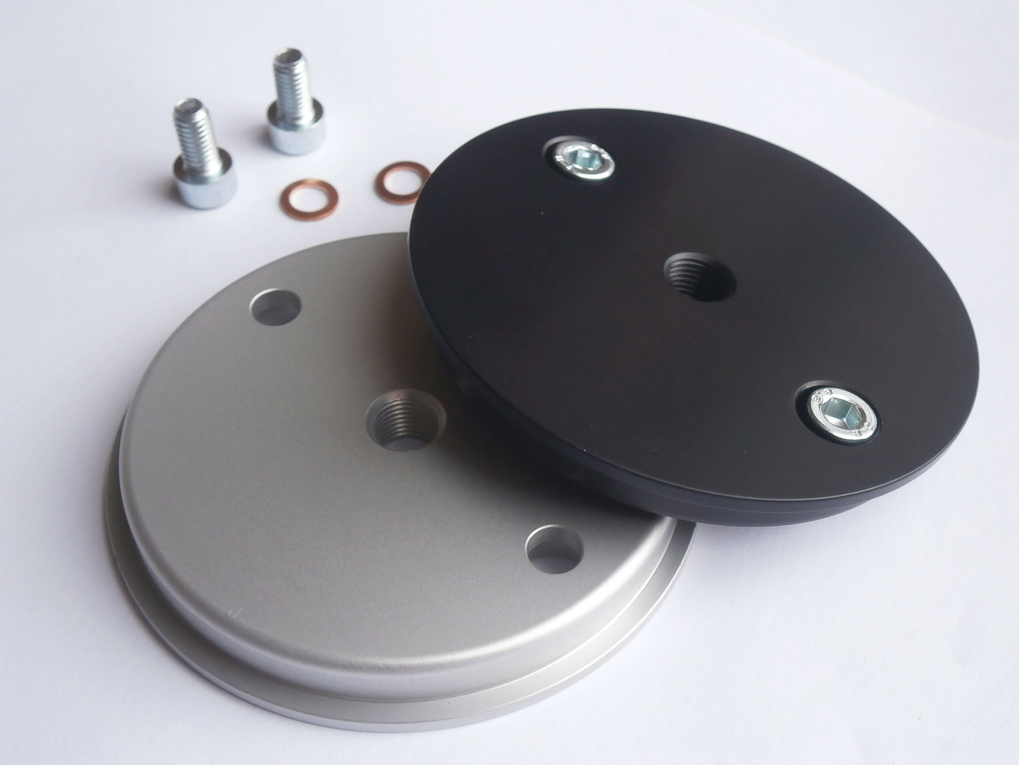 VW Porsche Type 4 sump plate for M10 oil temperature sender